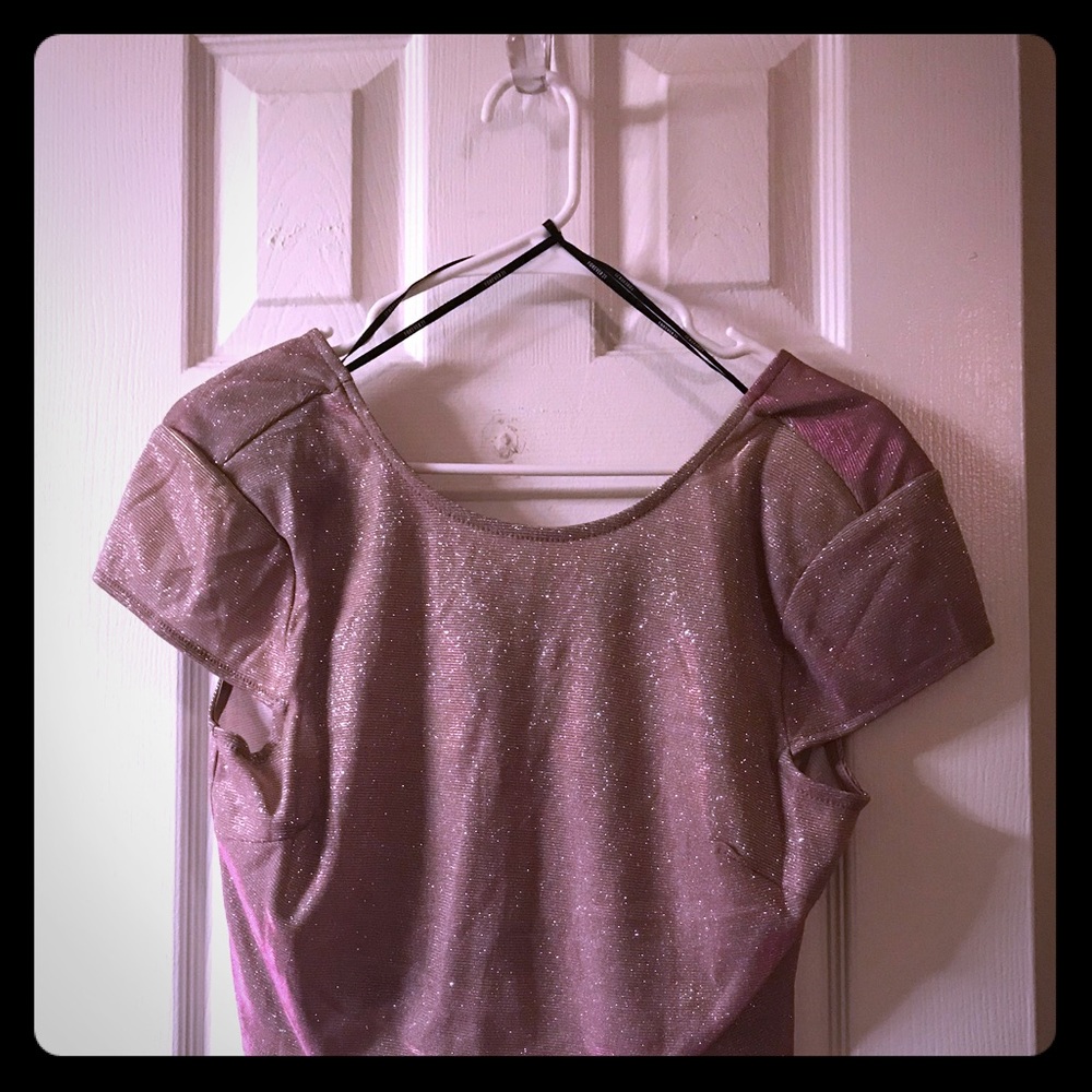 Sparkle crop top